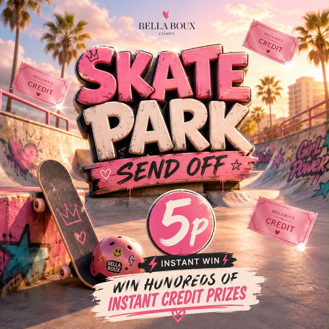 🛹🩷 SKATE PARK SEND OFF 🩷🛹