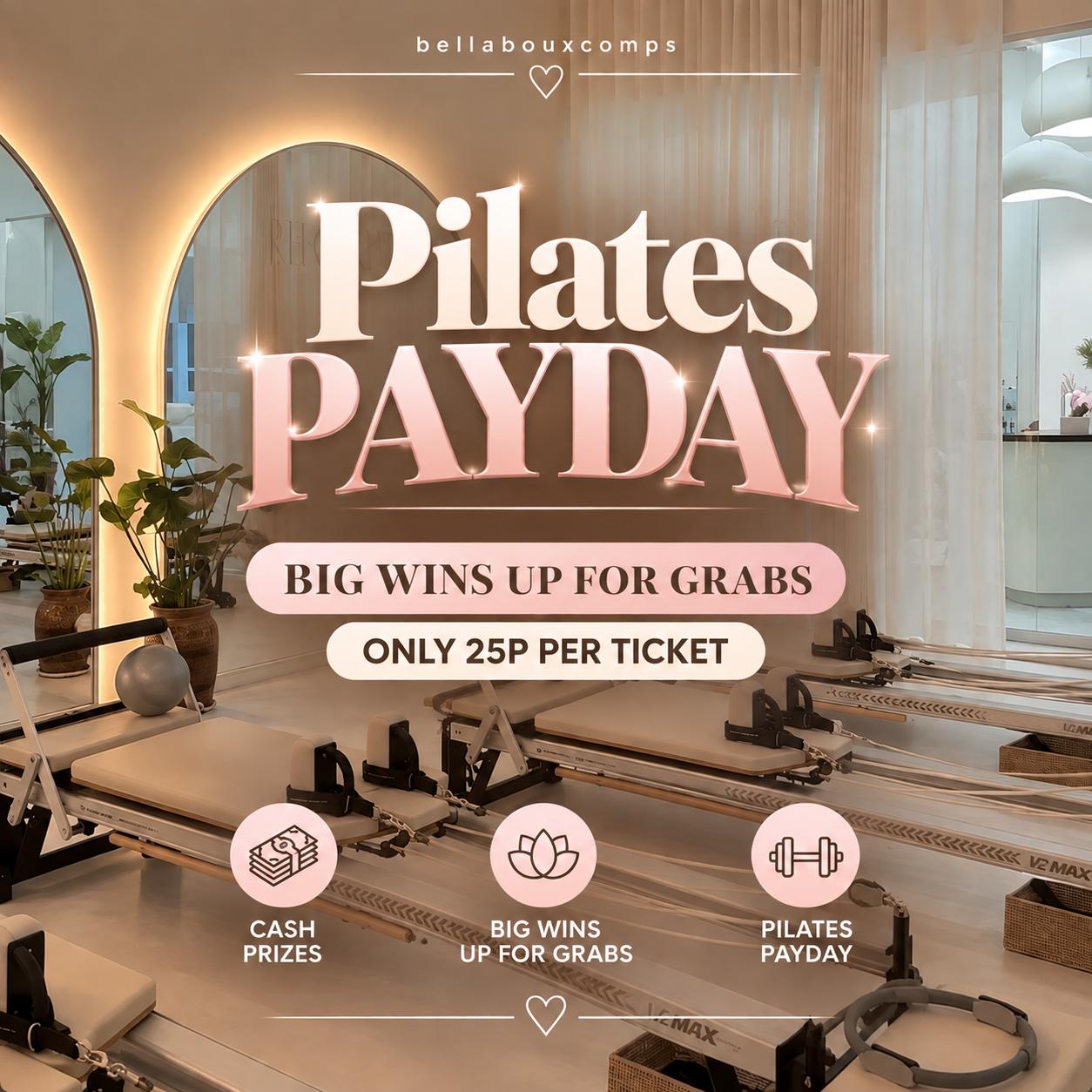 🧘‍♀️💸 PILATES PAYDAY 💸🧘‍♀️