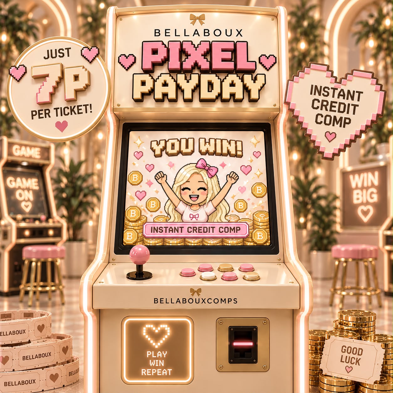 🕹️💖 PIXEL PAYDAY 💖🕹️