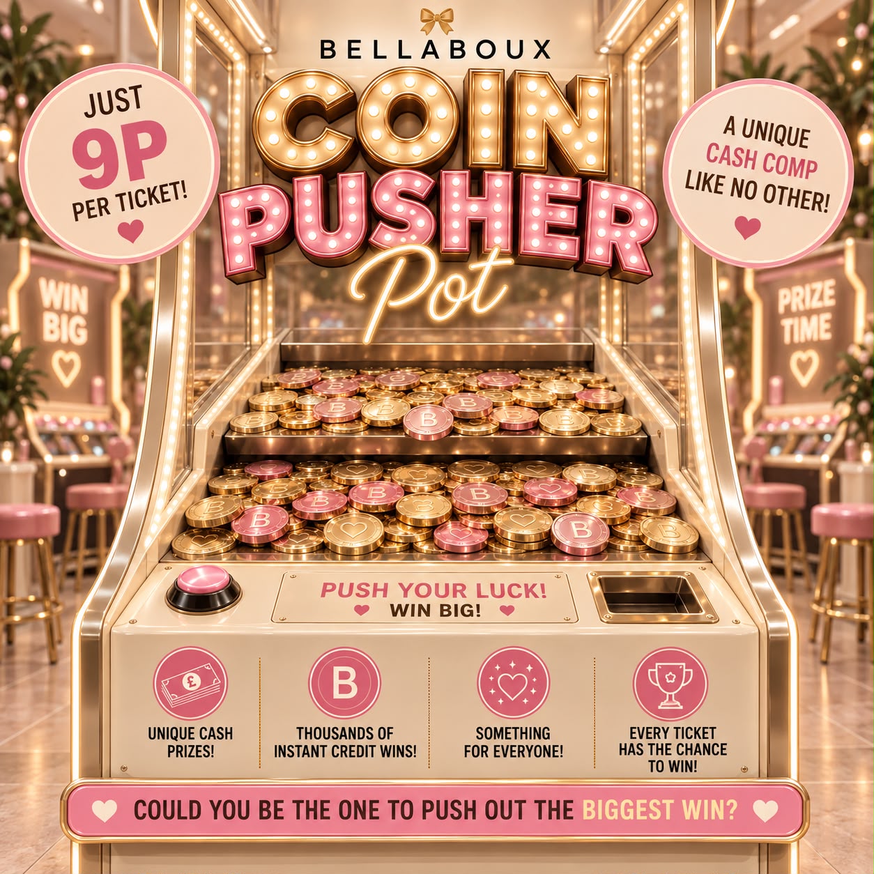 🪙🎰 COIN PUSHER POT 🎰🪙