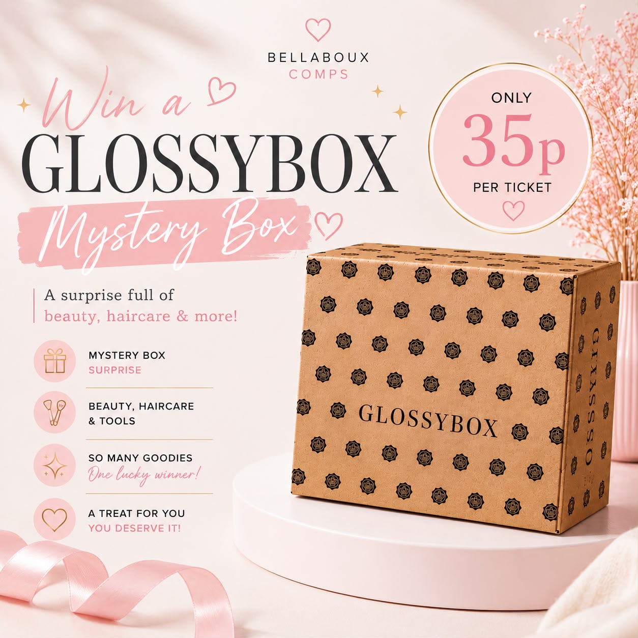 🎀✨ GLOSSYBOX MYSTERY BOX ✨🎀