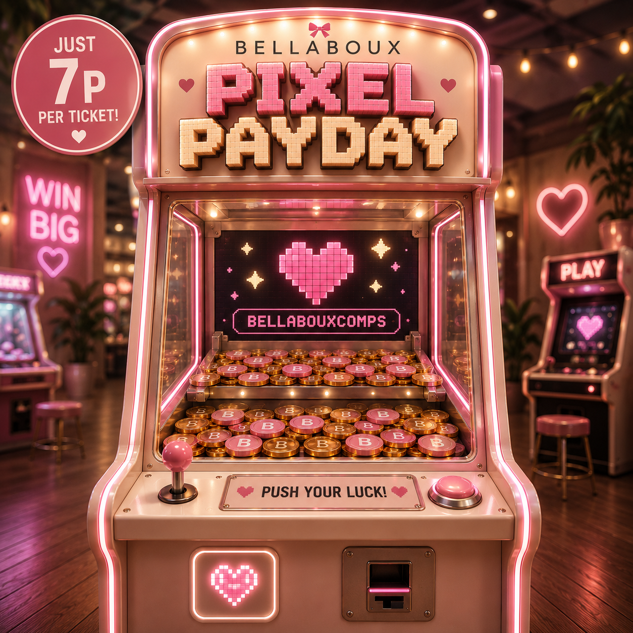 🕹️💖 PIXEL PAYDAY 💖🕹️