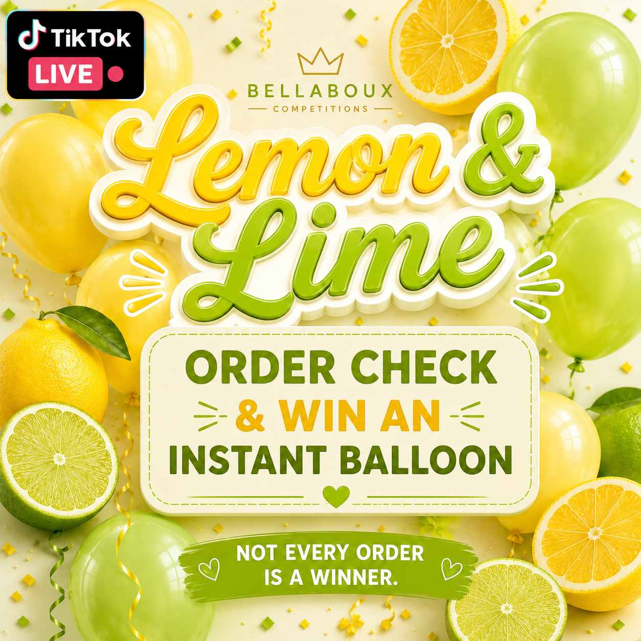 🍋🍋‍🟩LEMON LIME VIA TIKTOK LIVE