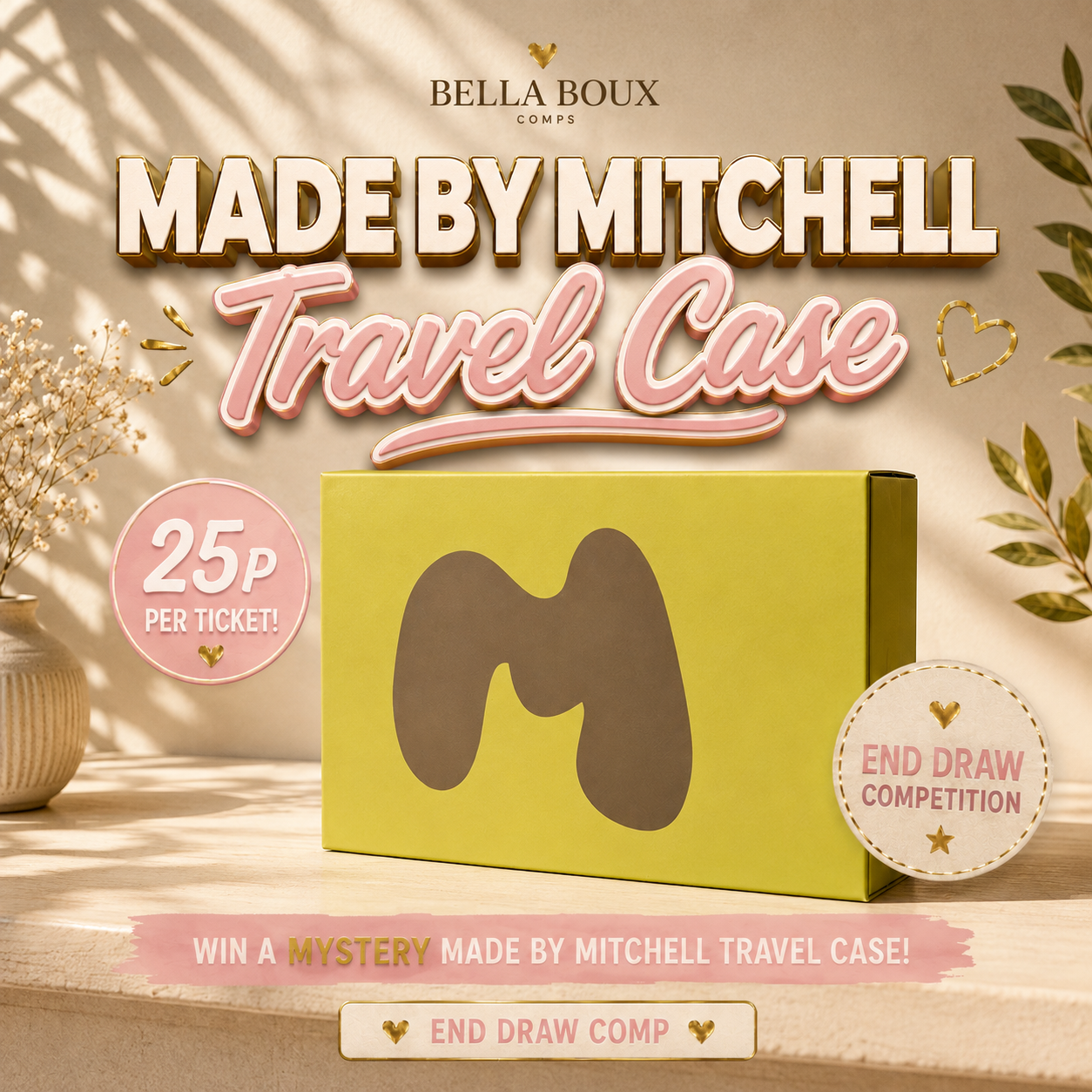 ✨💚 MYSTERY MADE BY MITCHELL TRAVEL CASE 💚✨