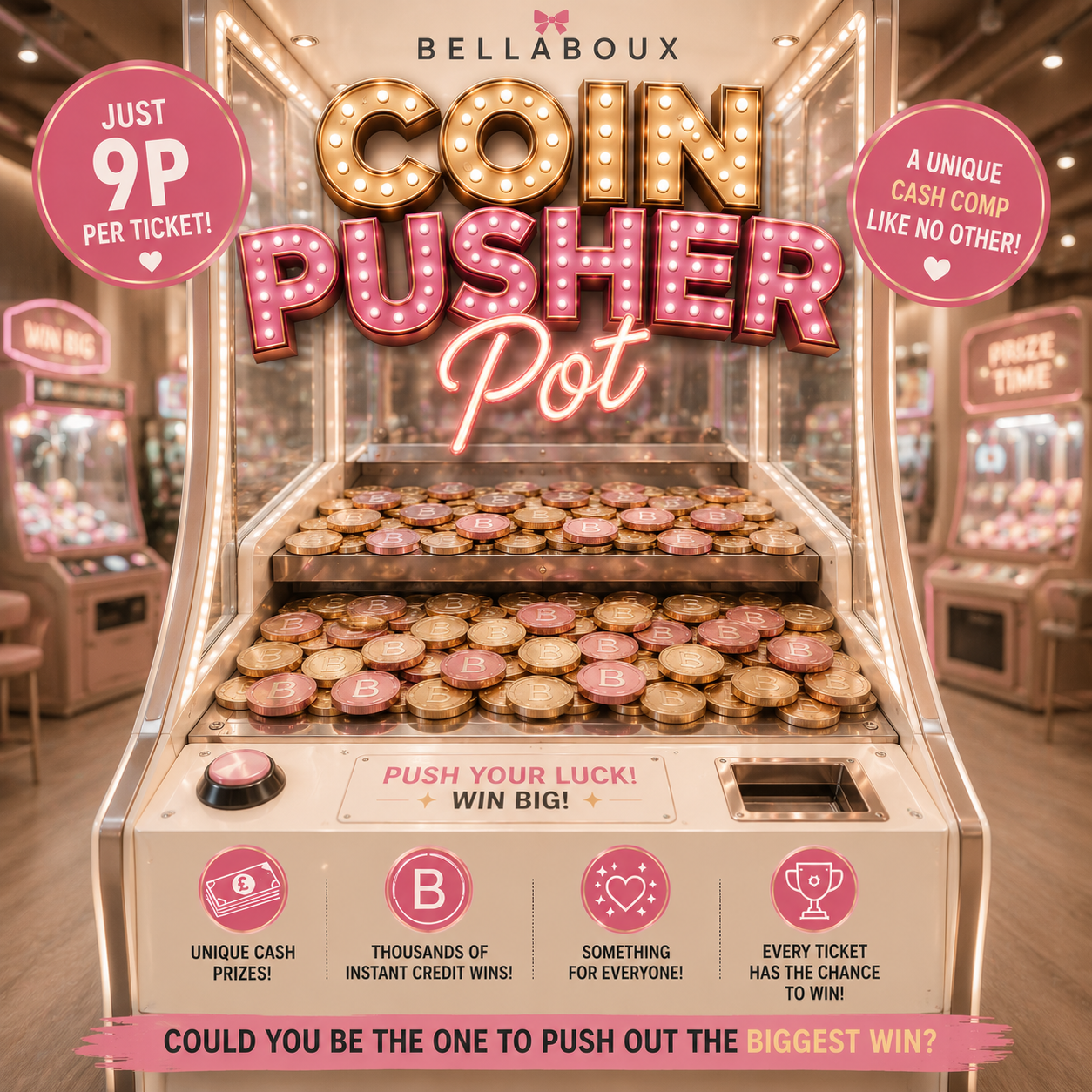 🪙🎰 COIN PUSHER POT 🎰🪙