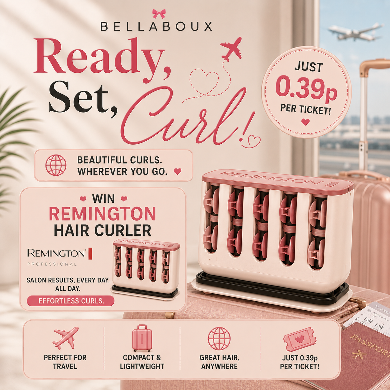 ✈️💗 READY, SET, CURL! 💗✈️