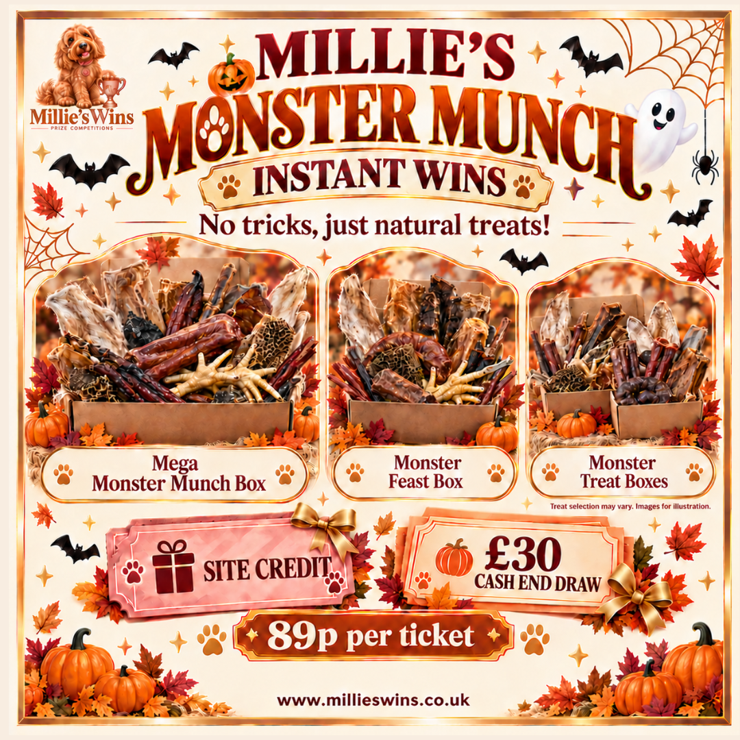 Millie’s Monster Munch – Halloween Instant Wins