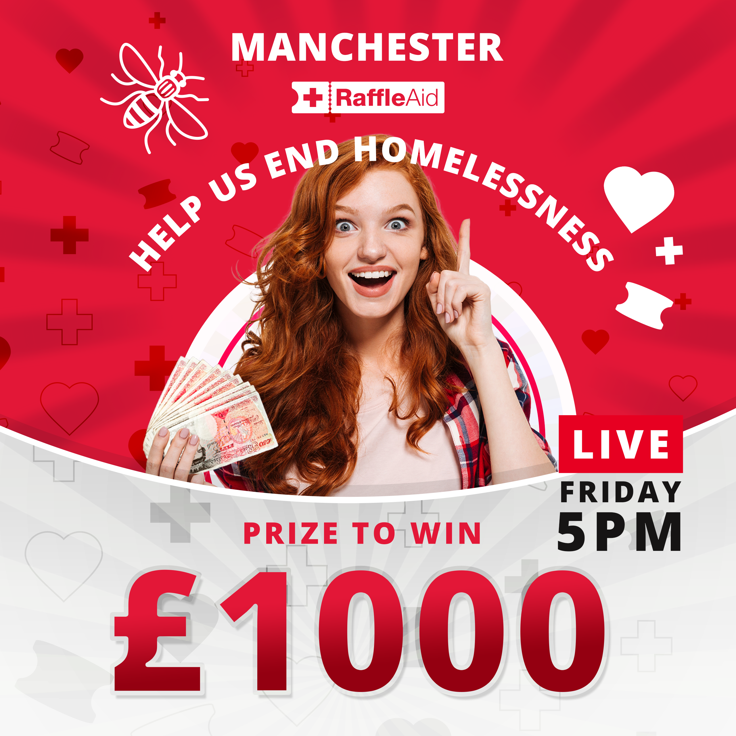 Weekly Raffle Winners £1,000 Weekly Raffle - RaffleAid | Weekly Raffles Supporting Homelessness