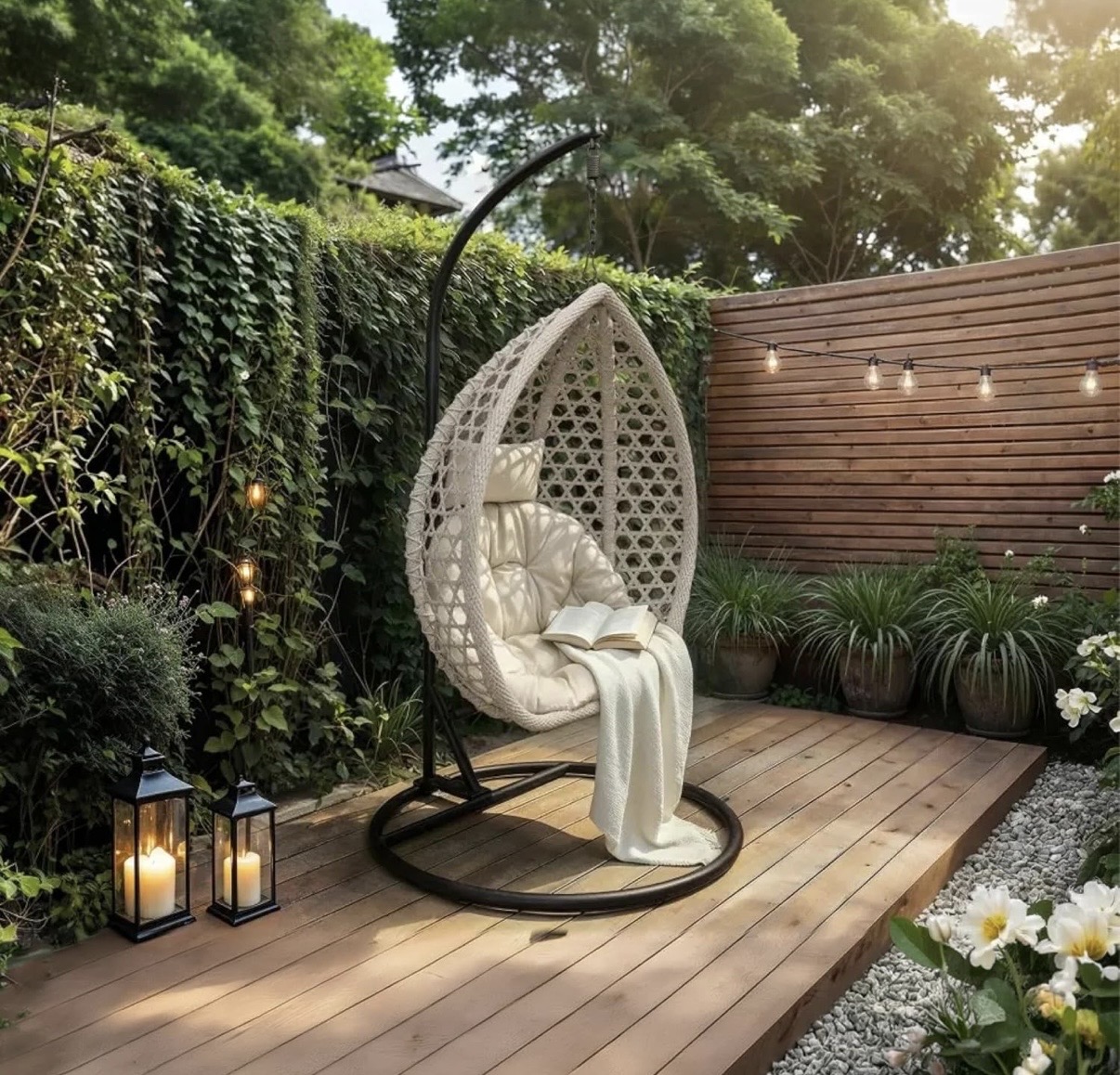 🌺 Hanging egg chair 🥚