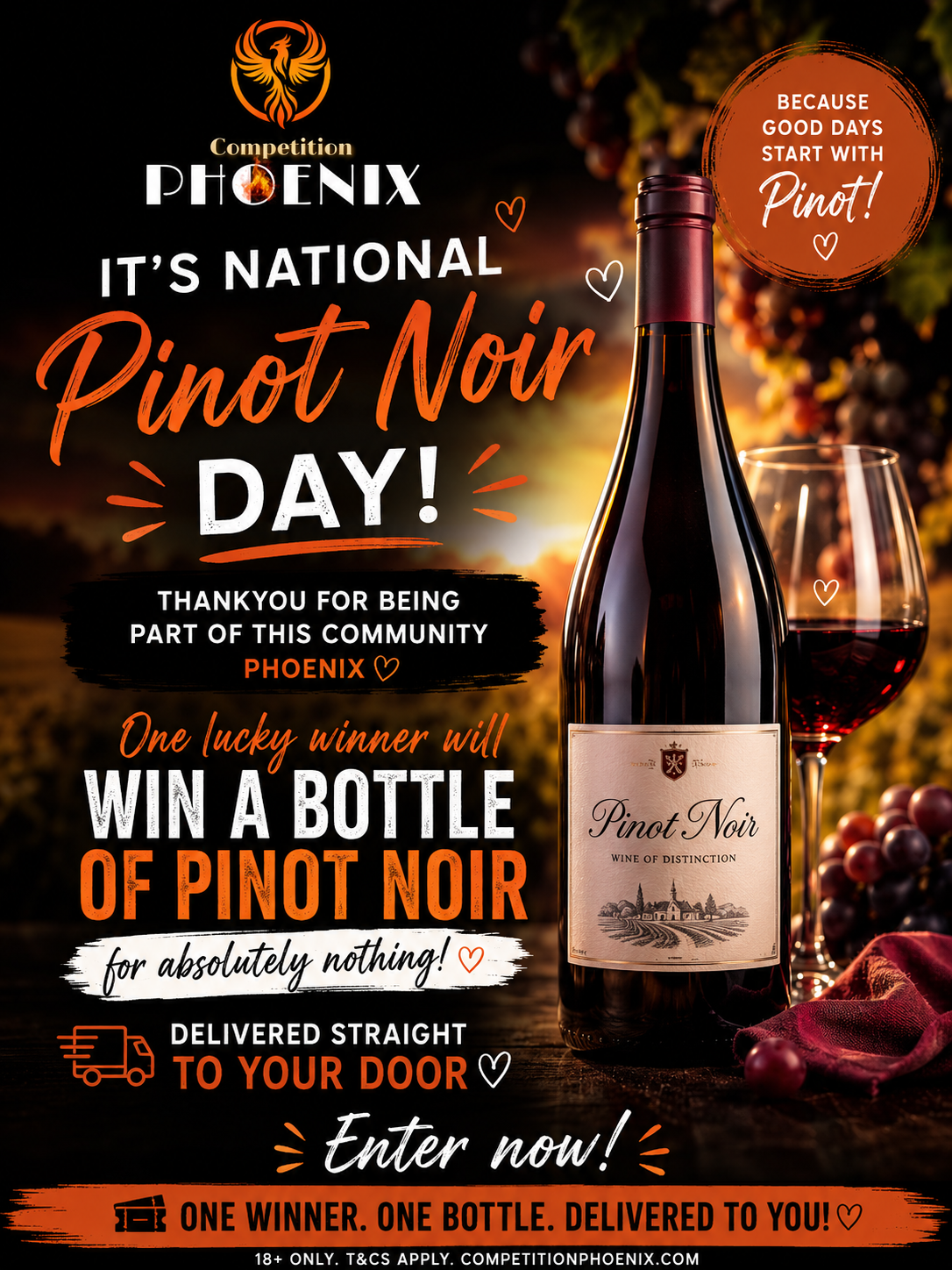 Pinot Noir Free bottle 🍷