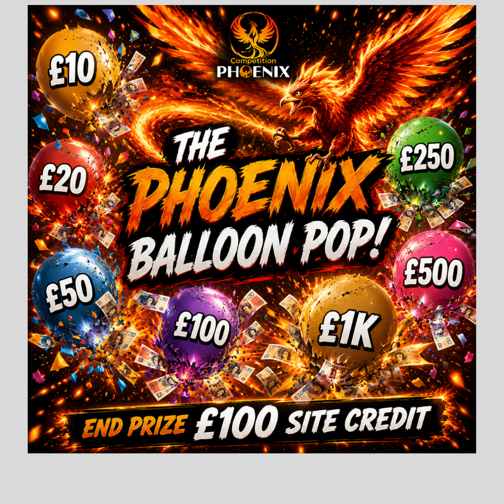 🎈The Phoenix Balloon pop - £100 site credit end prize 🐦‍🔥