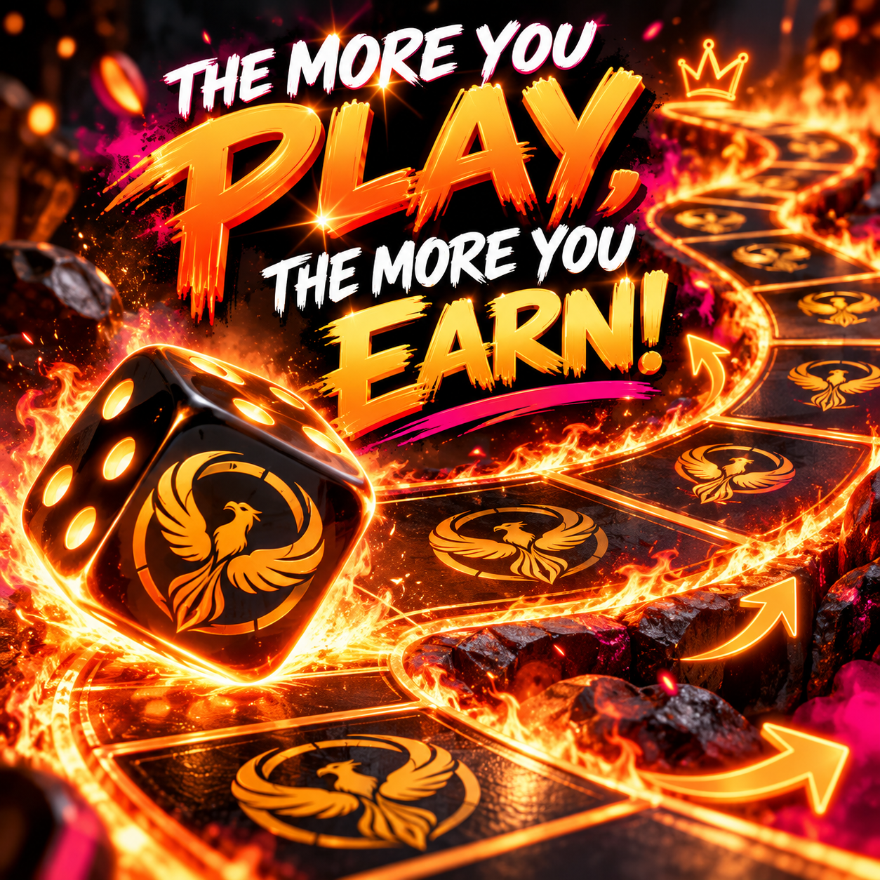 Earn the reward, Roll the Dice