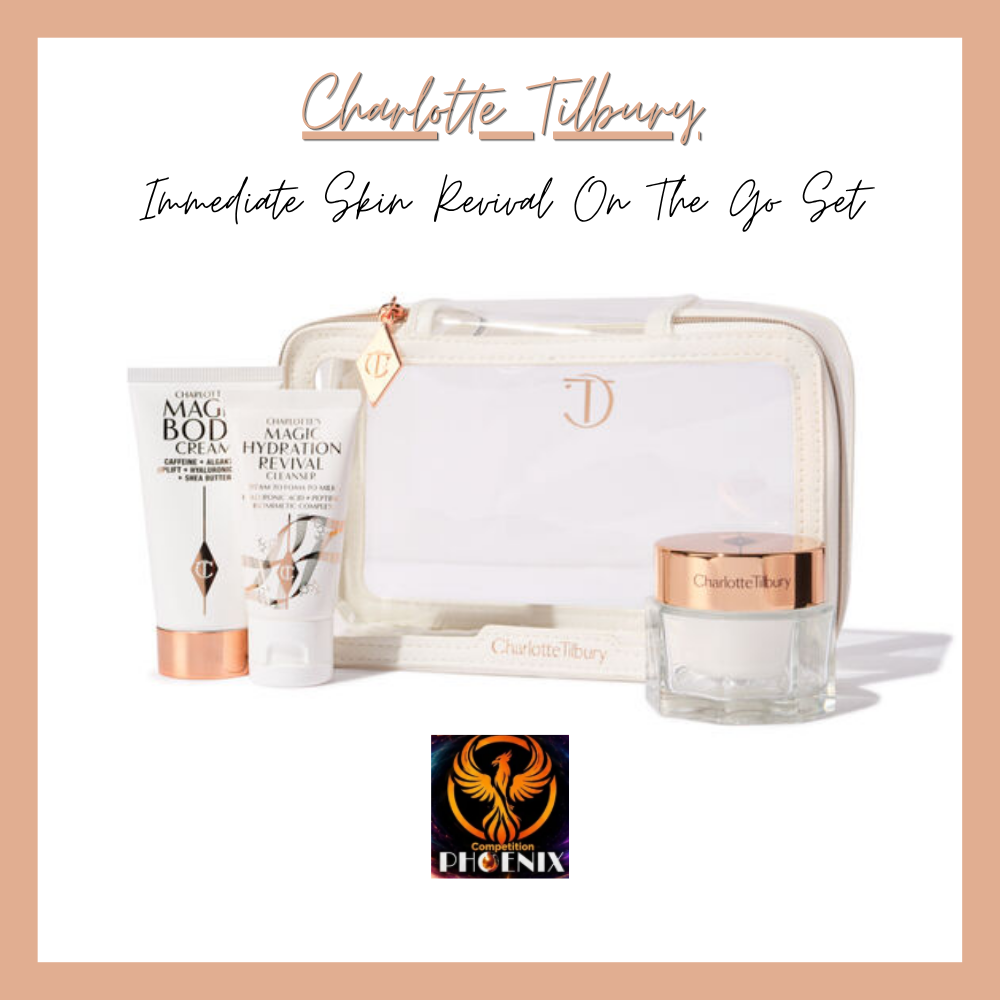 🤍 Charlotte Tilbury Immediate Skin Revival On The Go Set 💆‍♀️