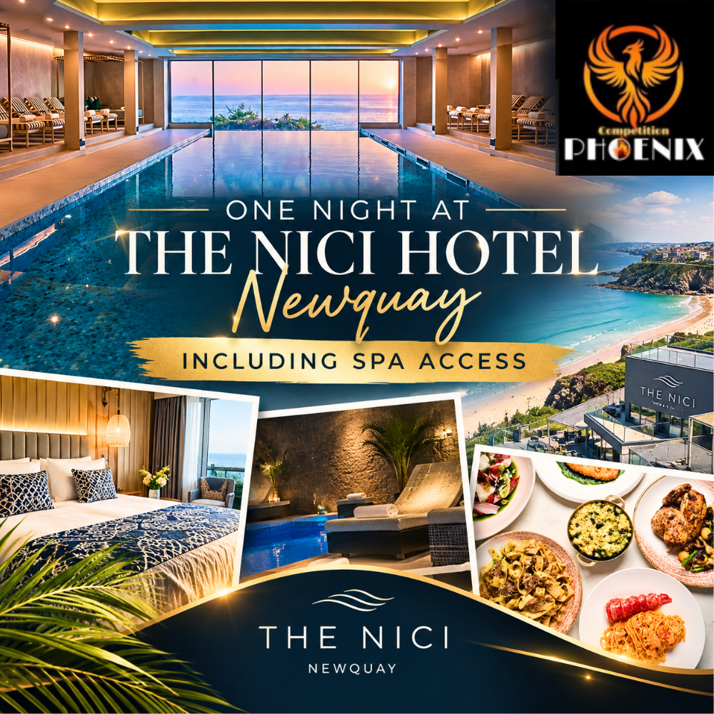 💗 Win a night at The Nici Hotel in Newquay 💗