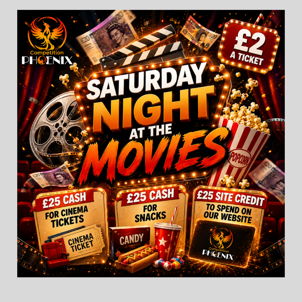 🍿Saturday night at the Movies... £50 cash plus £25 site credit 🎥