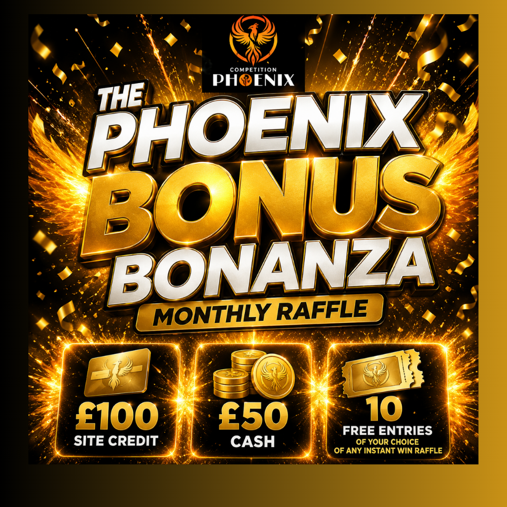 🎫 £100 site credit - £50 cash - 10 free entries 🎫