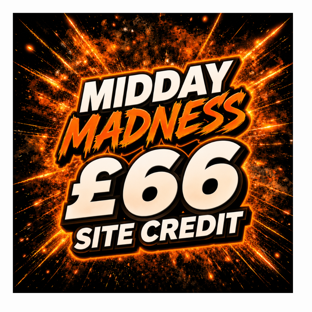 Win £66 site credit - ends at midday today!