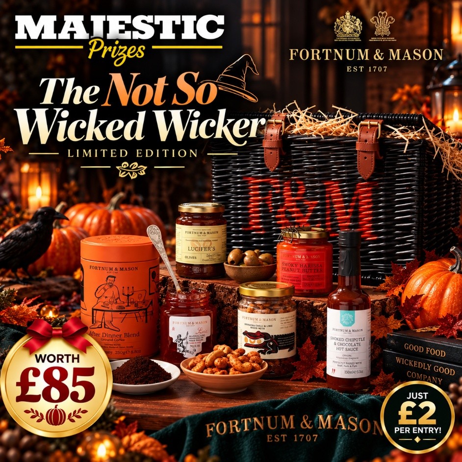 Win Fortnum & Mason’s Limited Edition Not So Wicked Wicker – Worth £85!