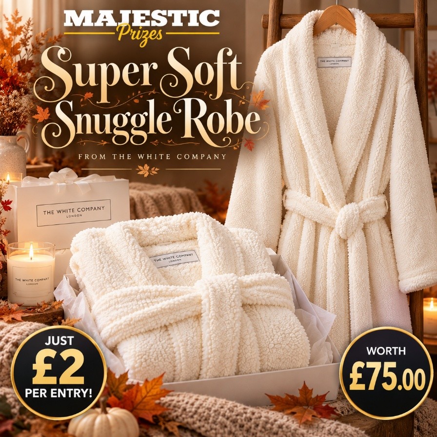 Win The White Company Super Soft Snuggle Robe – Worth £75!