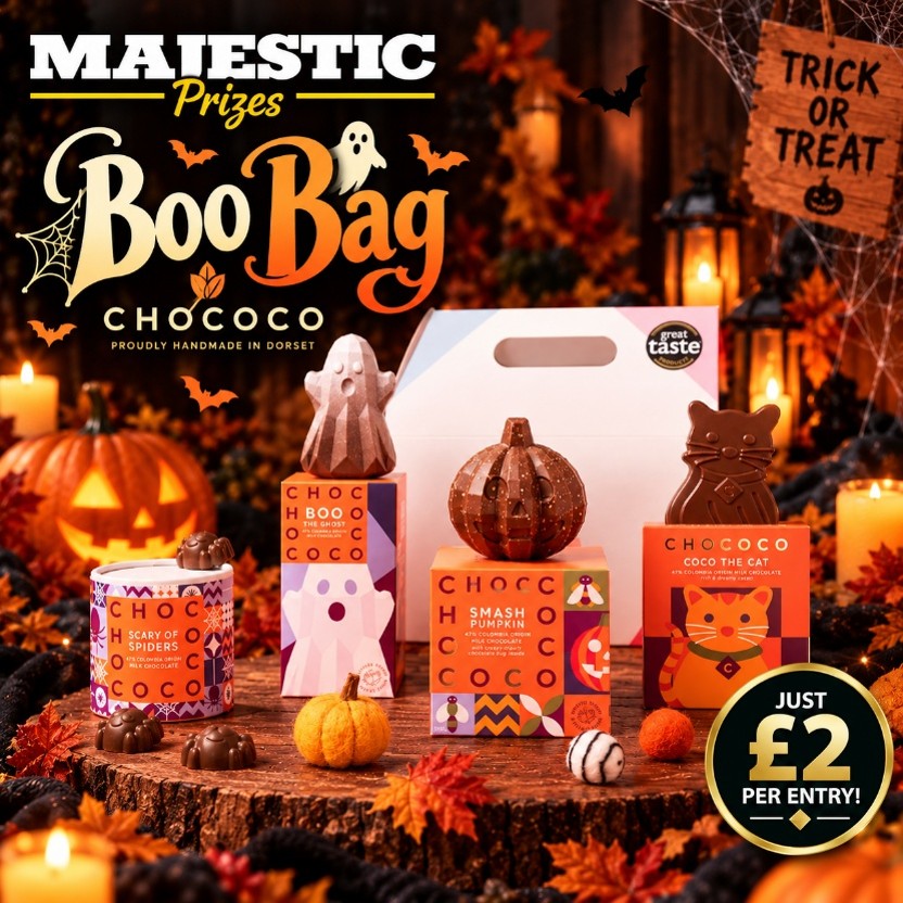 Win a Chococo Boo Bag Packed with Spooky Chocolate Treats!