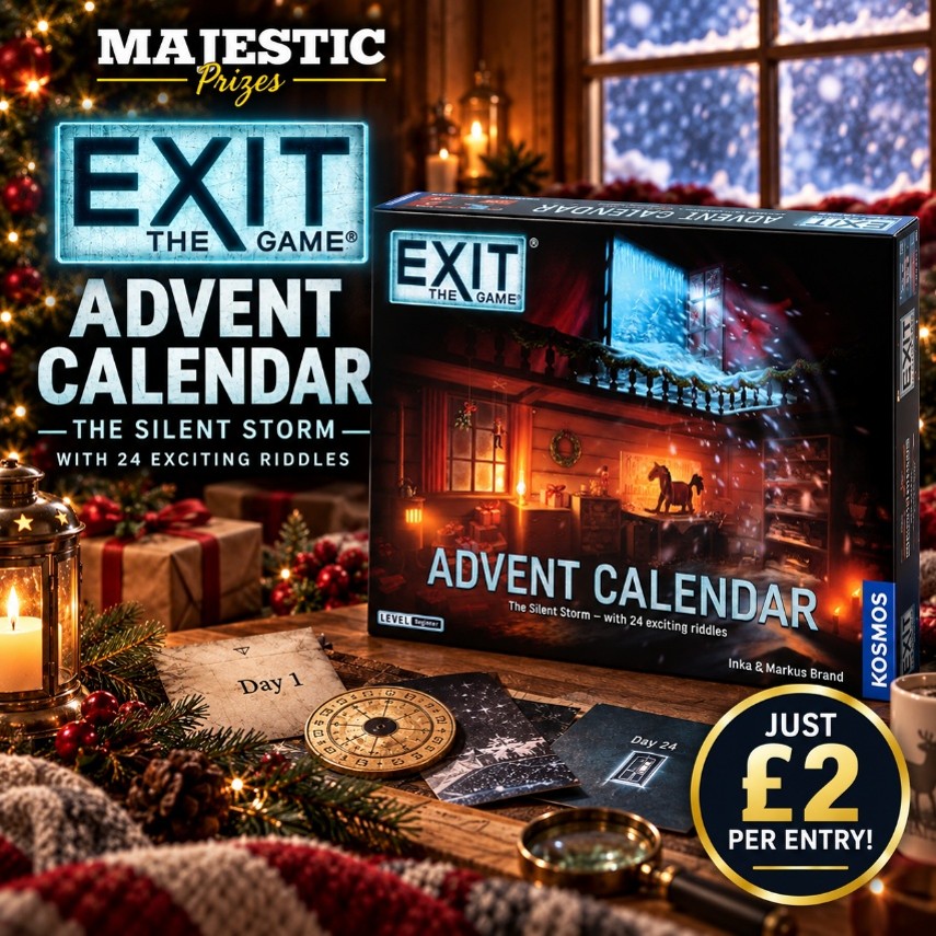 Win an EXIT: The Game – The Silent Storm Advent Calendar