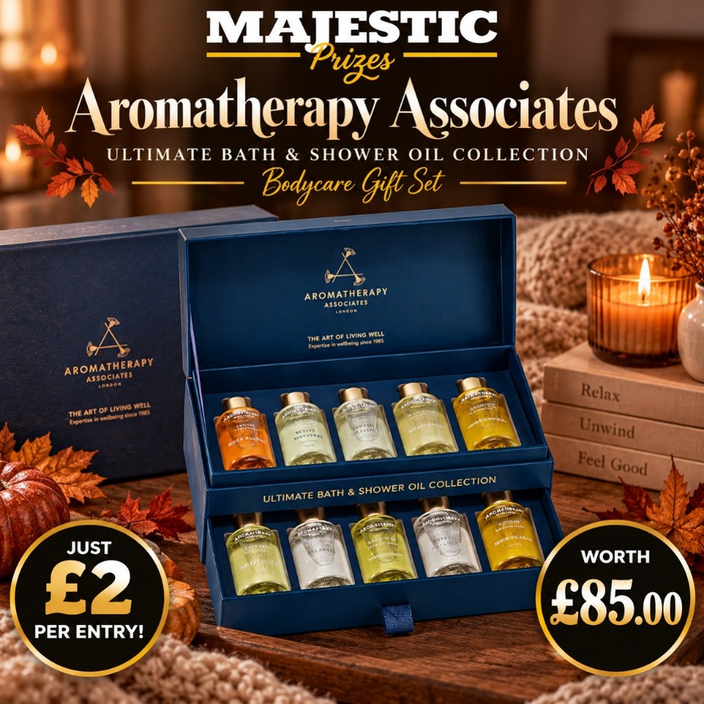 Win the Aromatherapy Associates Ultimate Bath & Shower Oil Collection – Worth £85!