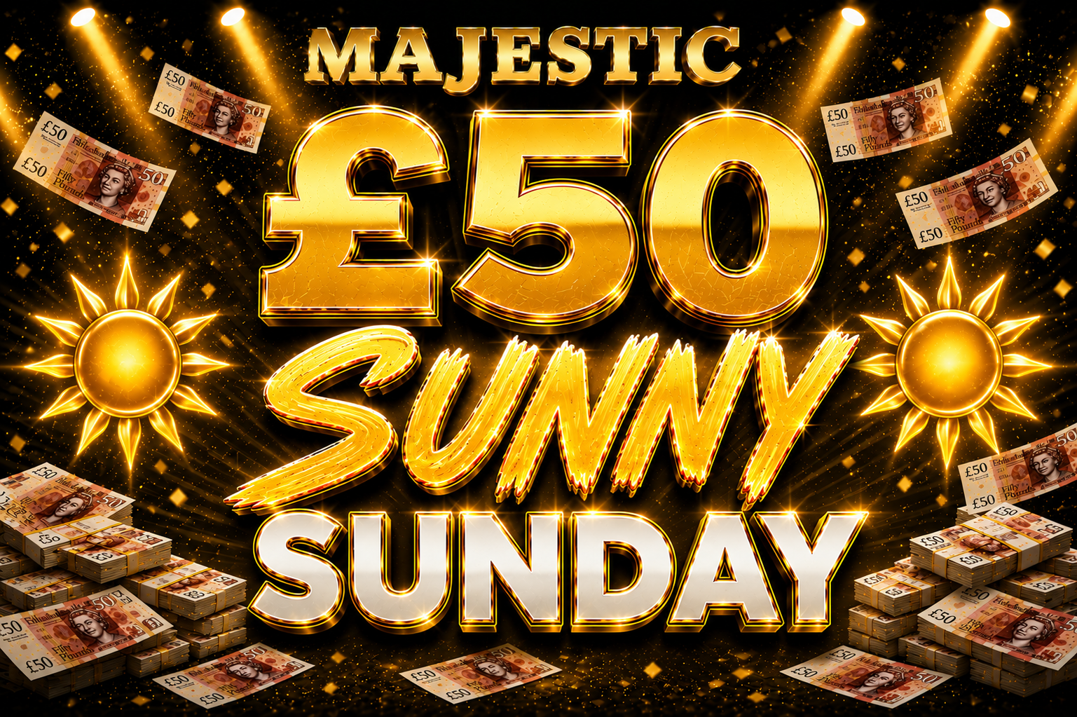 Sunny Sunday £50!
