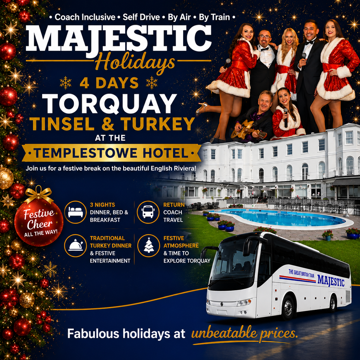🎄 Torquay Tinsel & Turkey Holiday Giveaway 🎄