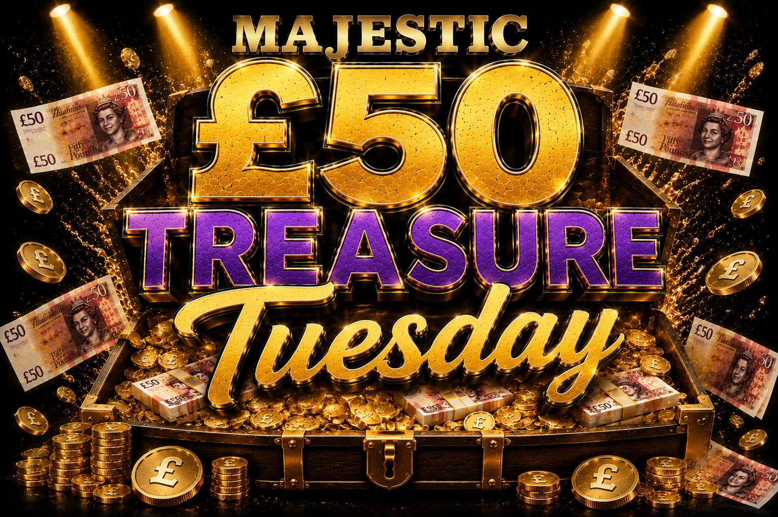 £50 Treasure Tuesday