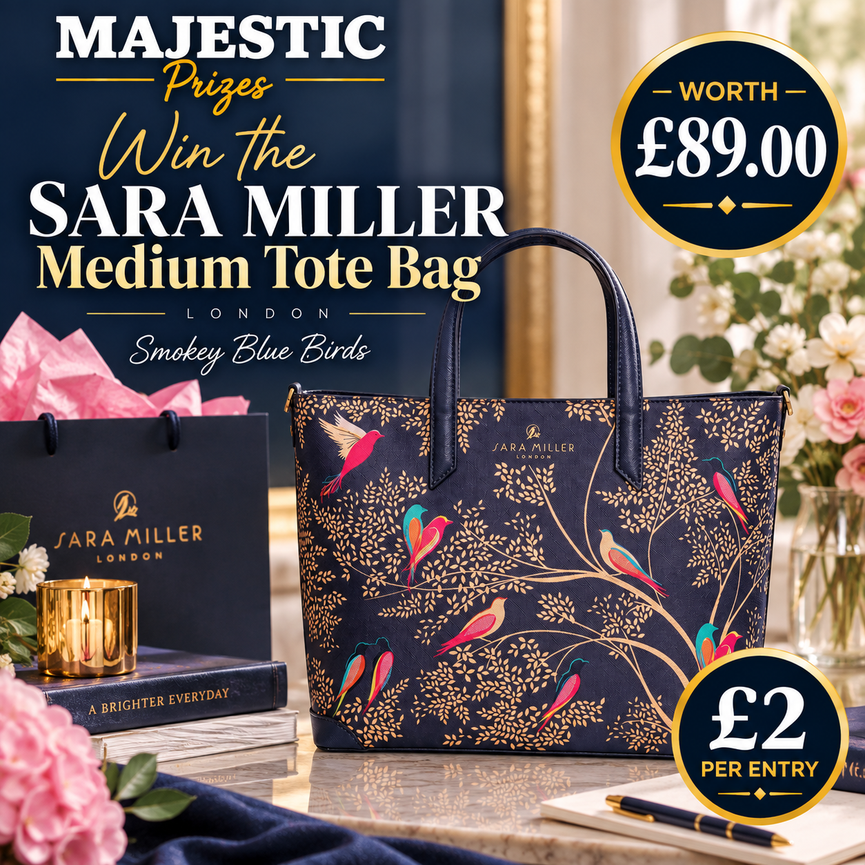 Win a Sara Miller London Medium Tote Bag – Worth £89!