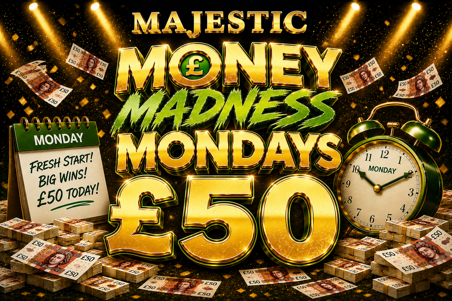 £50 MONEY MADNESS MONDAY 💸