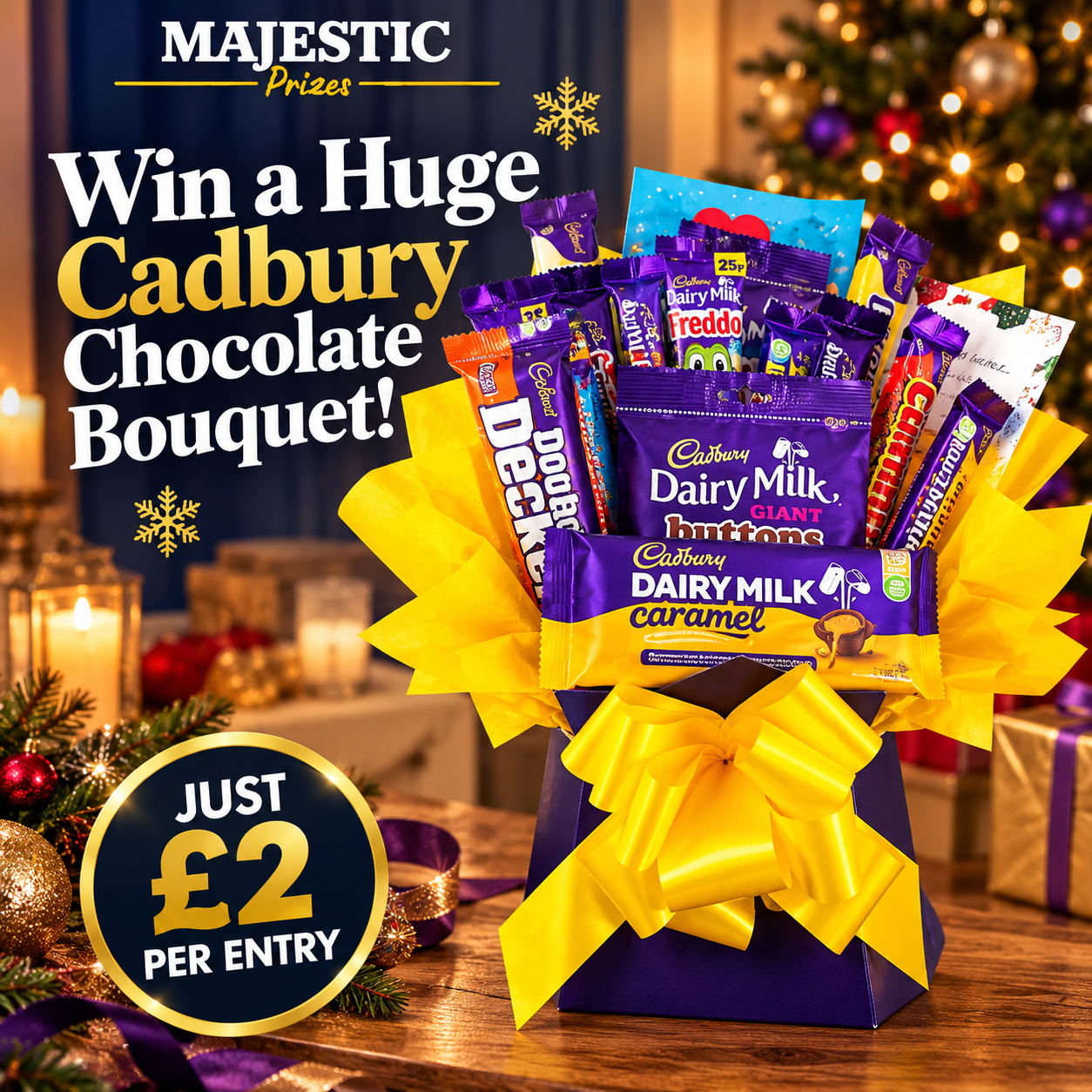 Win a Huge Cadbury Chocolate Bouquet – Worth £46.50! 🍫🎁