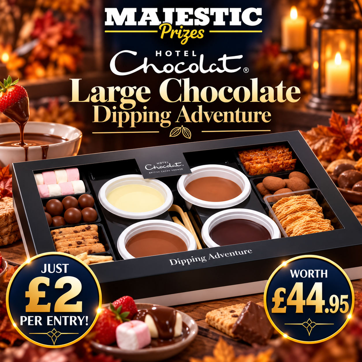 Hotel Chocolat Large Chocolate Dipping Adventure – Worth £44.95