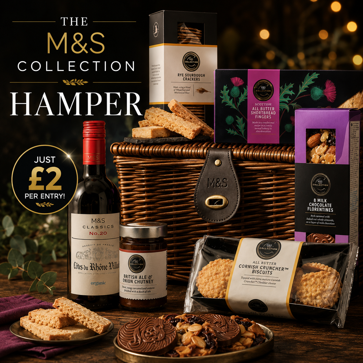 Win the Luxury M&S Collection Hamper!