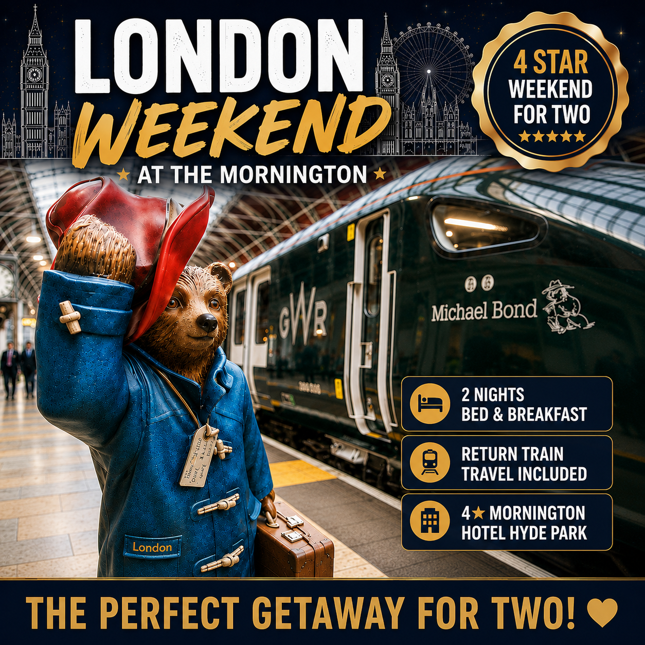 London weekend at the Mornington
