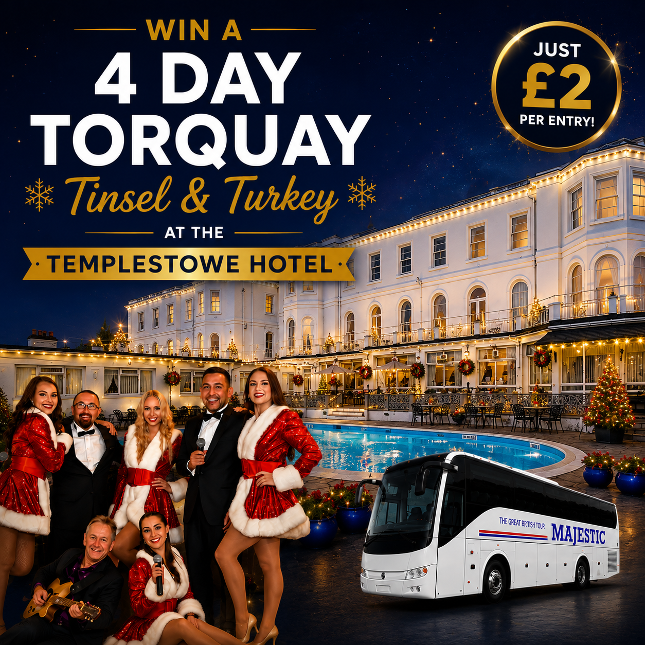 🎄 Torquay Tinsel & Turkey Holiday Giveaway 🎄
