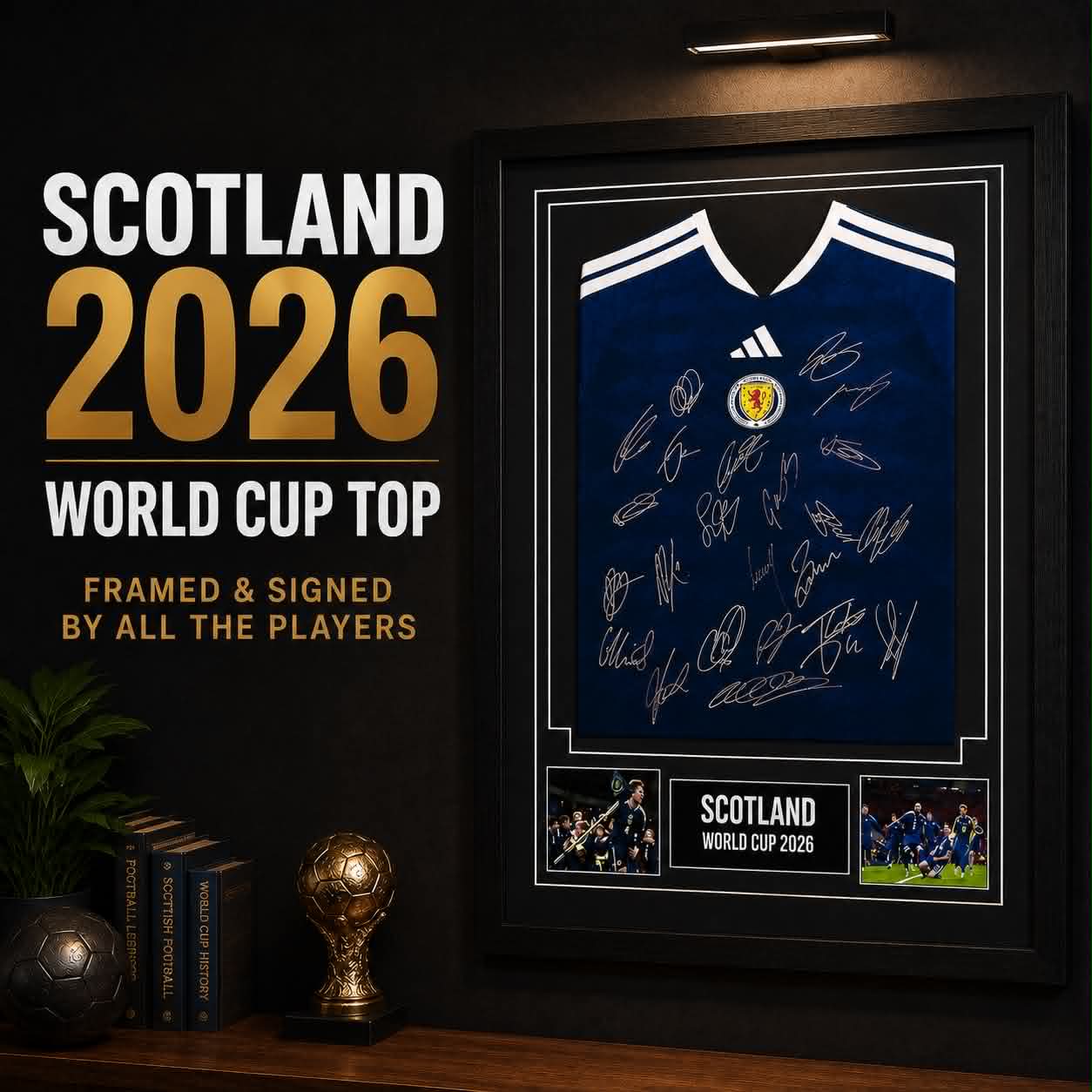 SIGNED SCOTLAND WORLD CUP 2026 TOP
