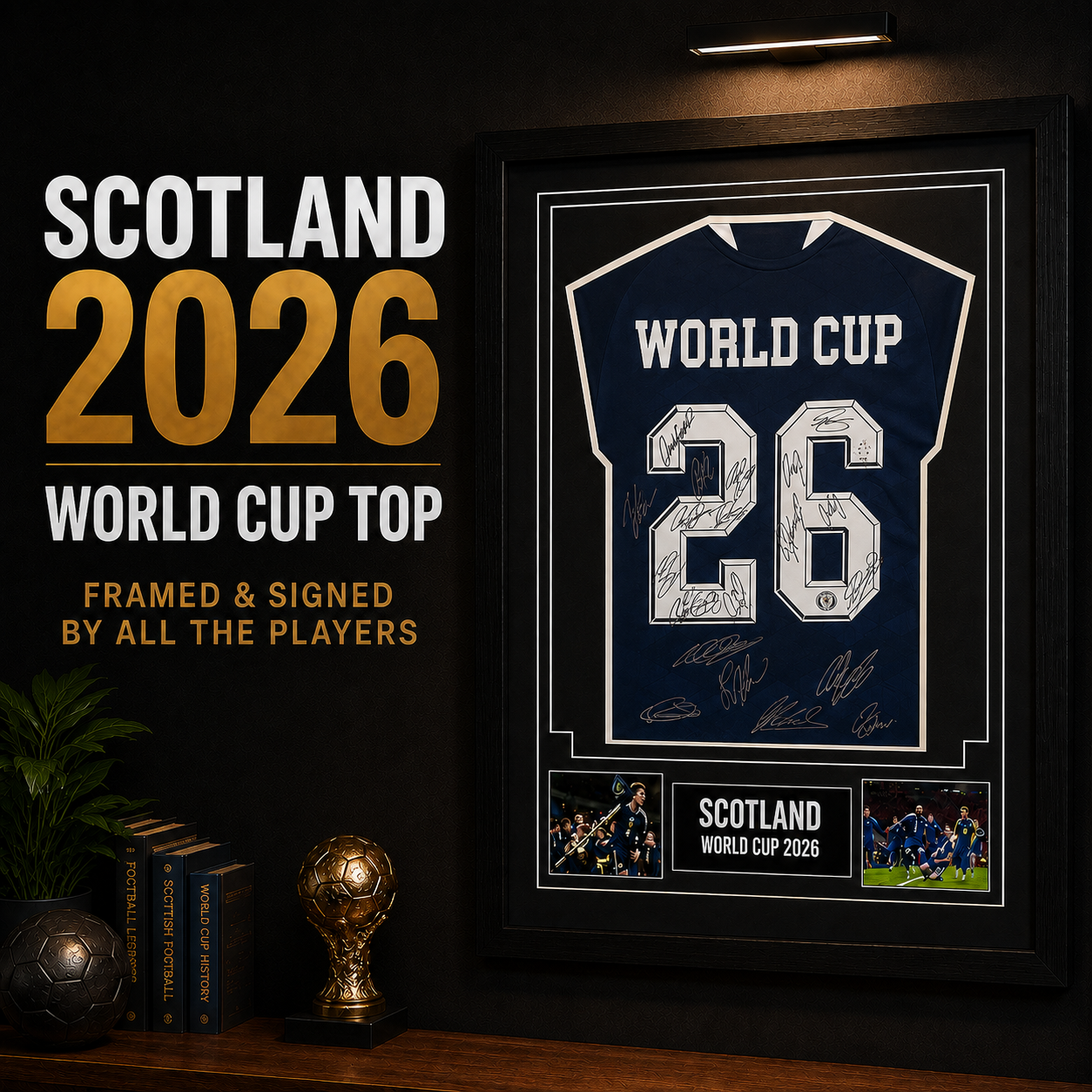 SIGNED SCOTLAND WORLD CUP 2026 TOP