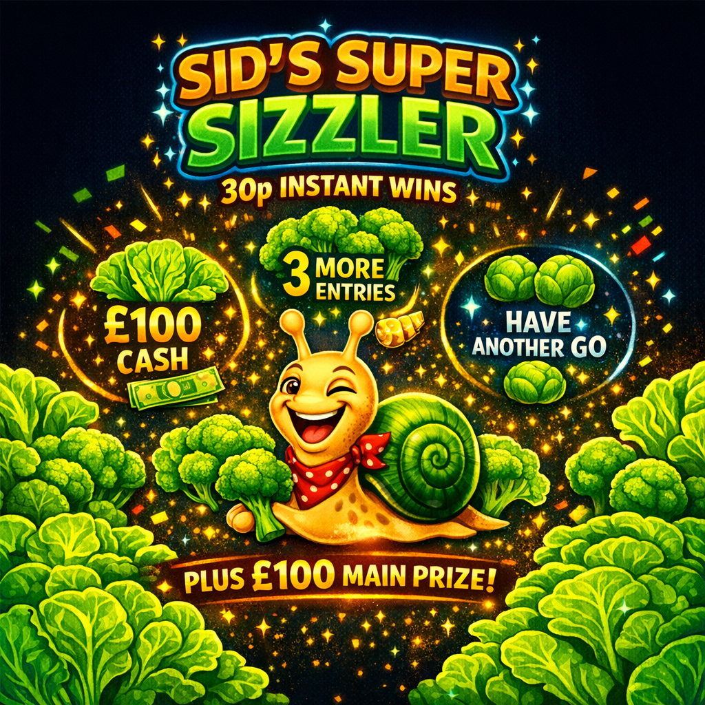 🐌 Sid’s Super Sizzler - 30p Instants 🥬