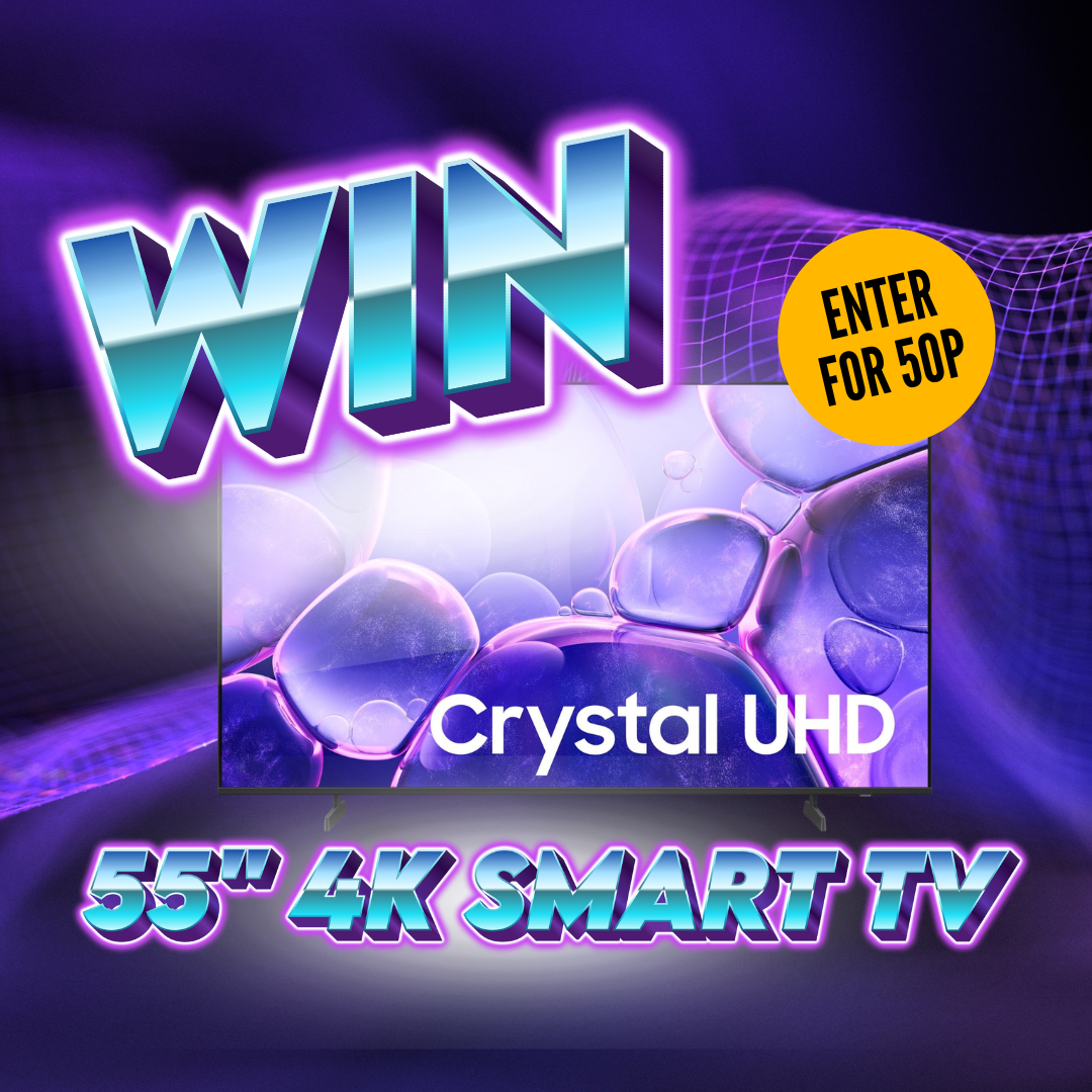 WIN a Samsung 55" 4K Smart TV