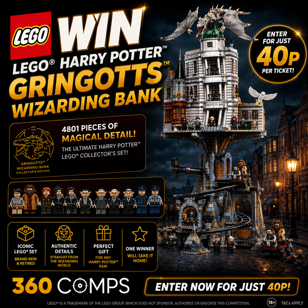 ⚡ LEGO Harry Potter - Gringotts Wizarding Bank!