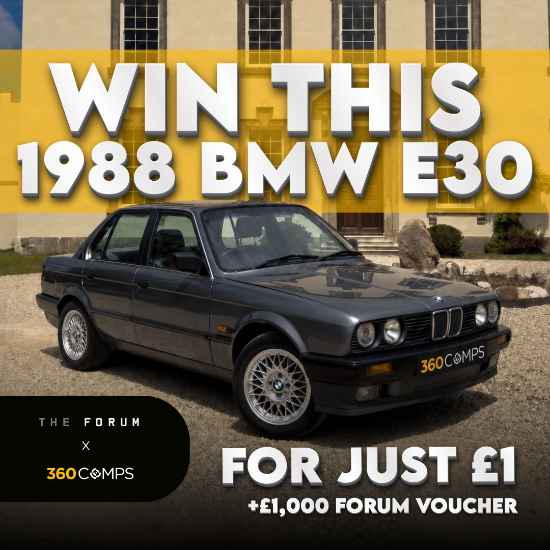 Win a Classic BMW E30 320i + £1,000 Forum Voucher