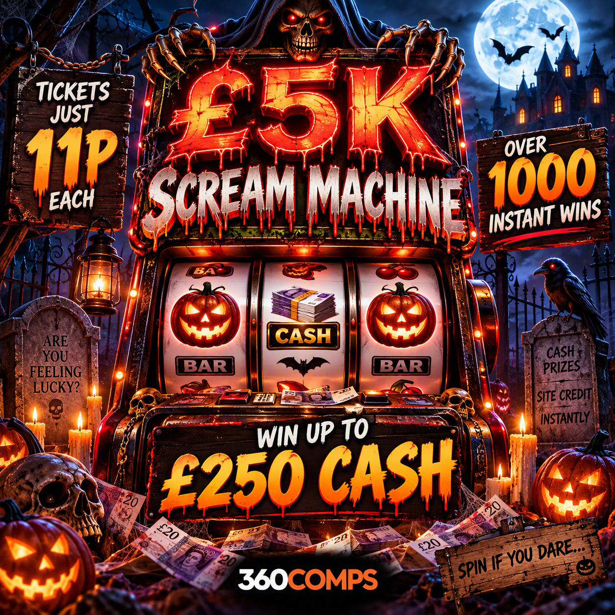 🎃 £5K Scream Machine