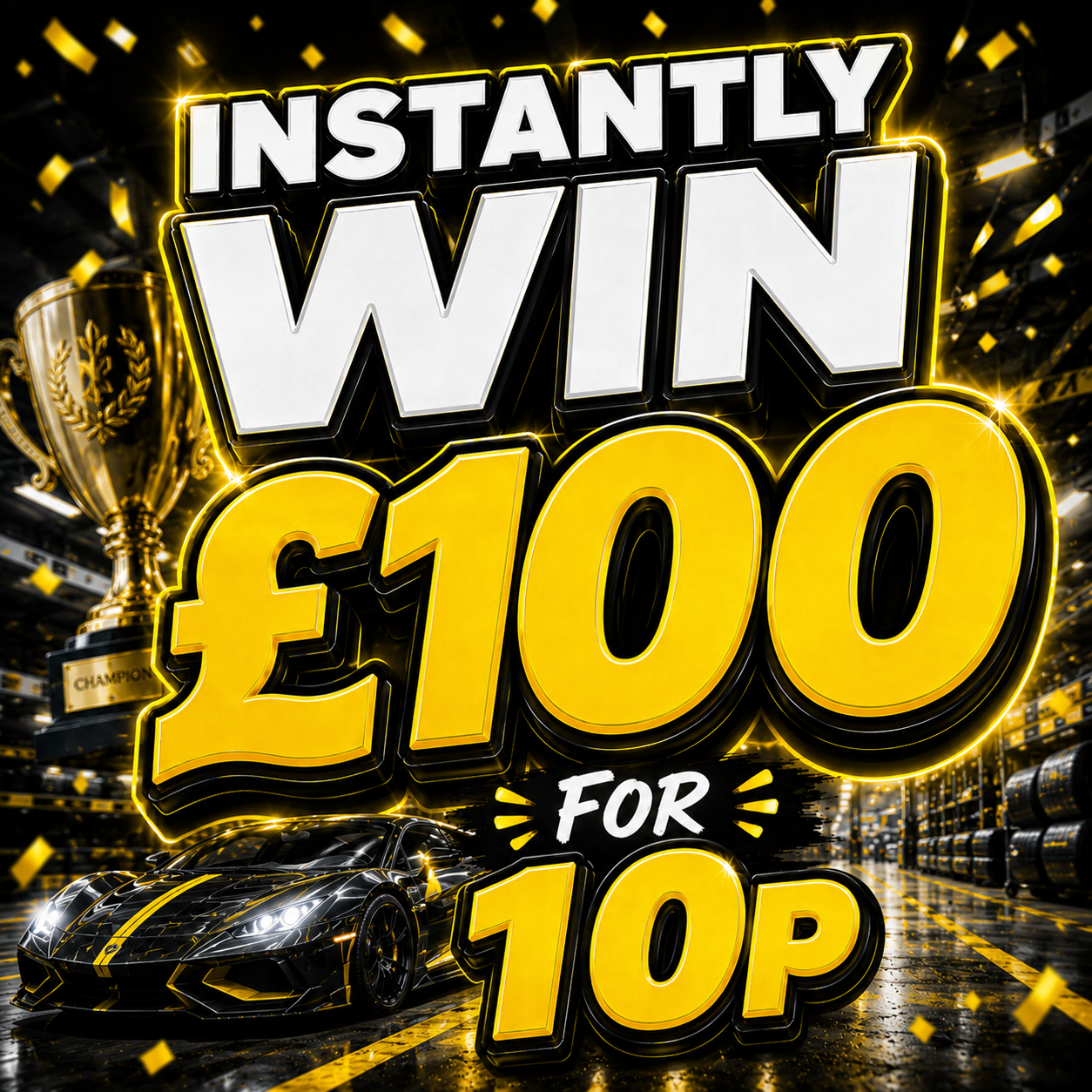 Instant Ignition - 10p Slots with Over 4000 prizes
