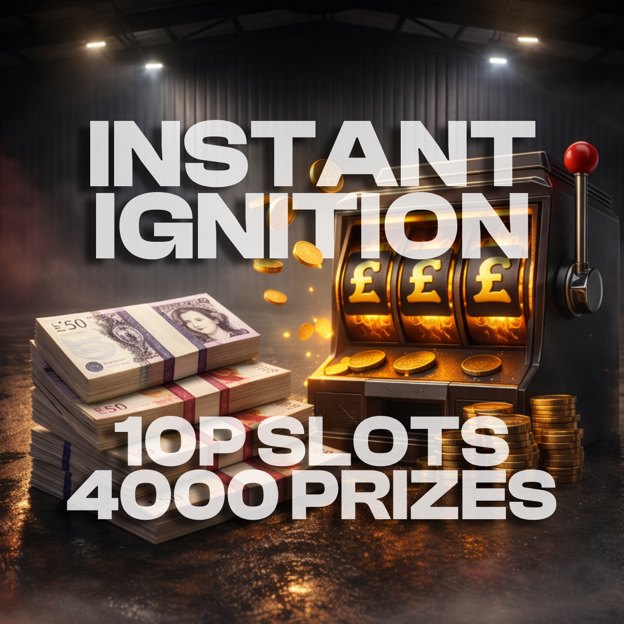 Instant Ignition - 10p Slots with Over 4000 prizes