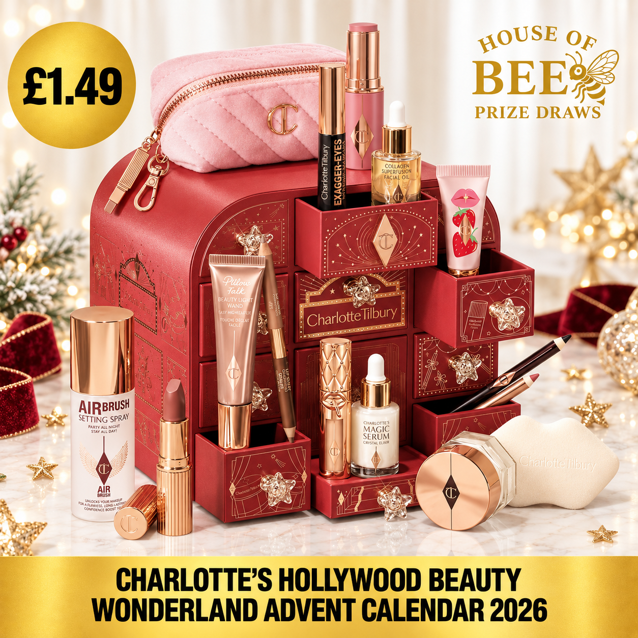 Charlotte Tilbury Hollywood Beauty Advent Calendar 2026