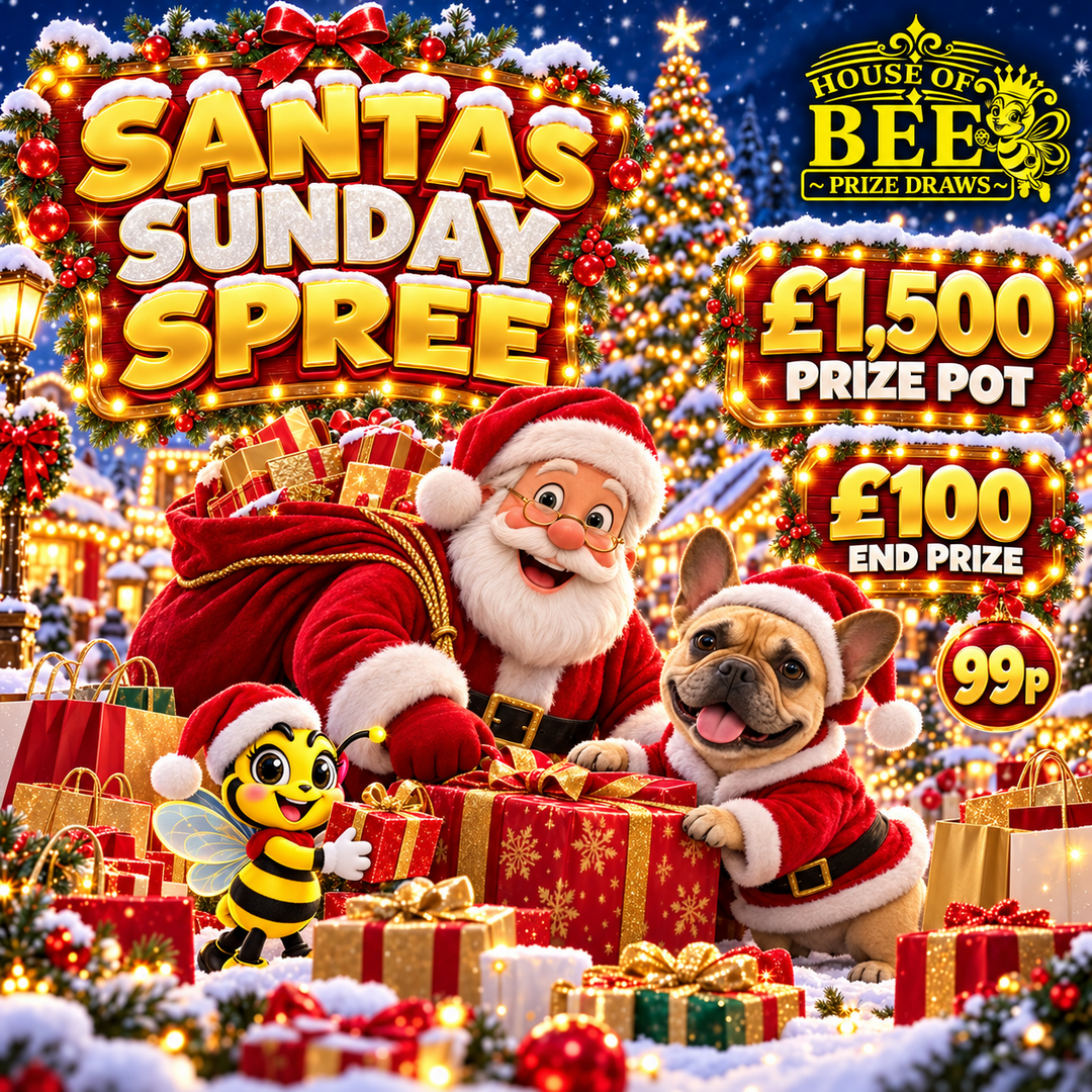 Santas Sunday Spree- £1500 Prize Pot- £100 End Prize