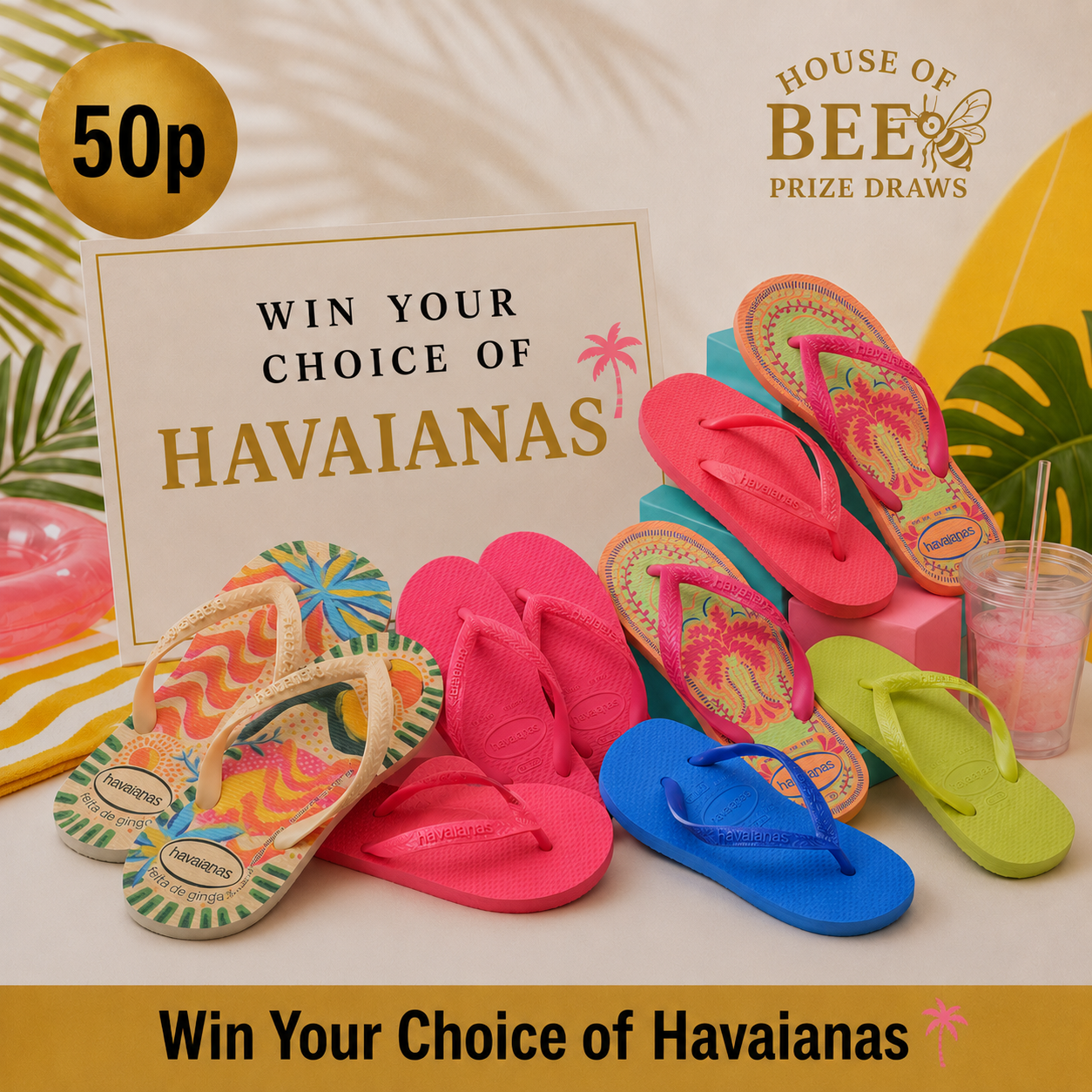 Win your choice of Havaianas