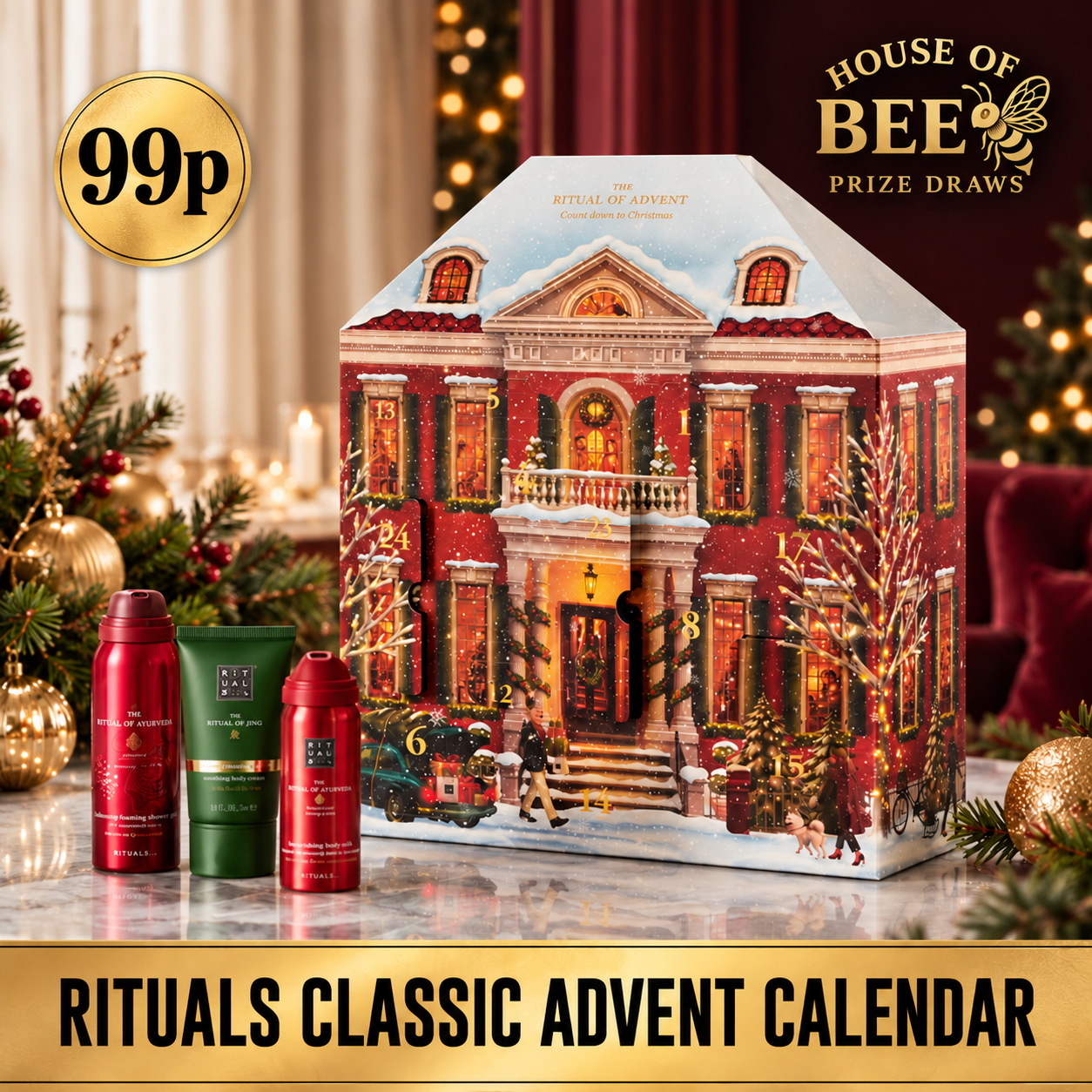 Rituals Classic  Advent Calendar 2026 (Worth £187.0)
