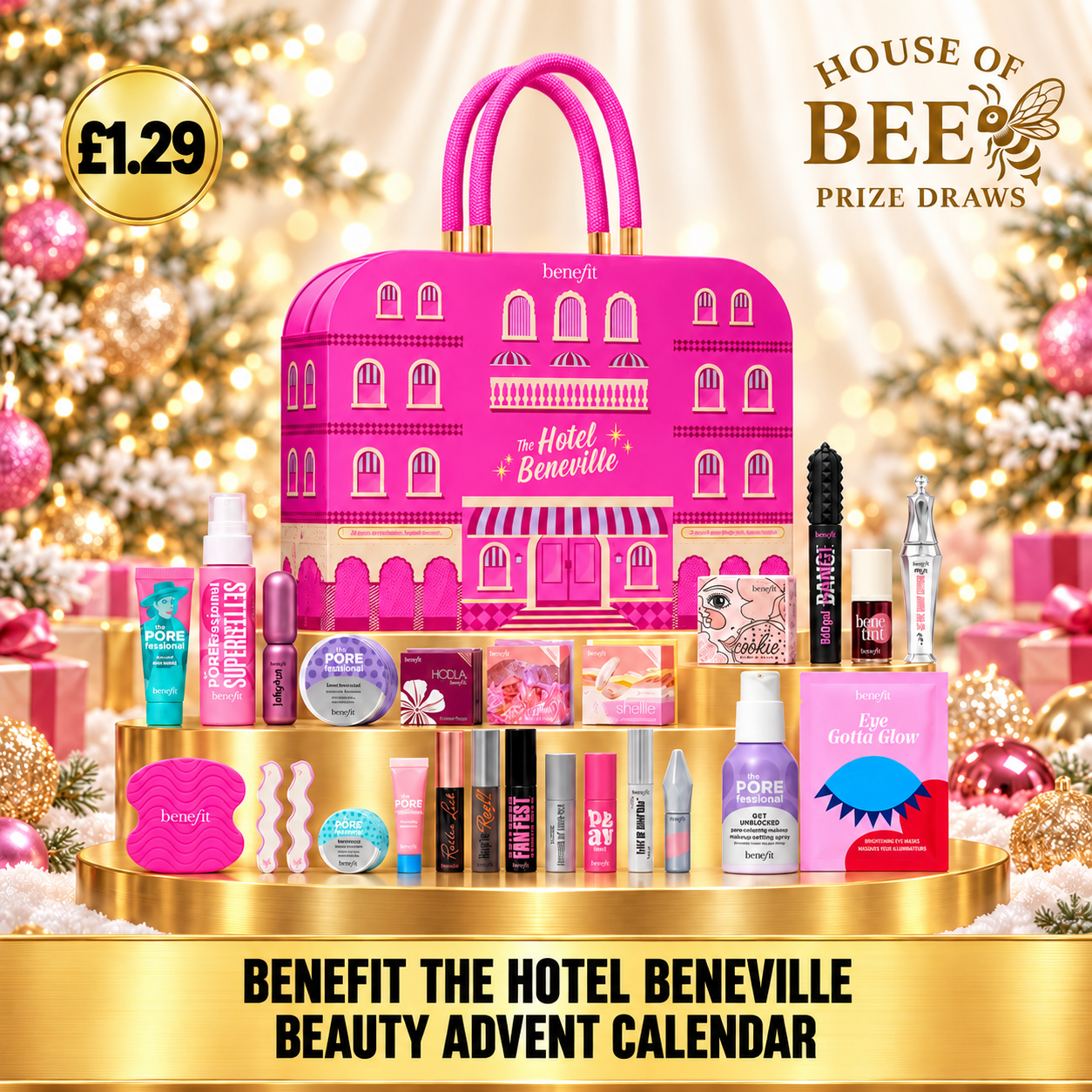Benefit The Hotel Beneville Beauty Advent Calendar 2026